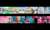 All of the BARBIE movies in all eight videos