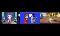 Thumbnail of Rarity Cherlee Derpy Hooves Lyra Heartstrings Sweetie Drops Vs Dark Cyborg Bowser Jr Vs Dj