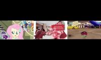 Thumbnail of Sunset Shimmer Fluttershy Pinkie Pie Friends Vs 6 Dark Bowsers Vs All The Hunter Modes On Hard Mode