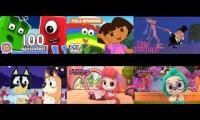 Annoying Goose - Numberblocks 100 Episodes takes a right path on the track