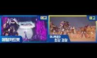 Miniforce Super Cops vs Metal Cardbot Final Scene