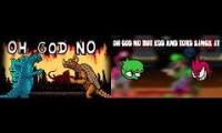 Thumbnail of Godzilla and Edd vs Anguirus and Tord