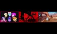 Thumbnail of Twilight Rarity Applejack Fluttershy Rainbow Dash Pinkie Pie Vs Dark Ice Bowser Jr Vs Finn Mcmissile