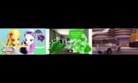 Thumbnail of Applejack & Rarity Dark Water Jungle Virus Tornado Meat & Computer Bowsers Vs Finn Airport Security