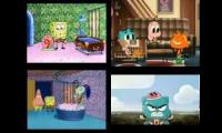 Thumbnail of (REMAKE) SpongeBob vs Gumball Sparta QuadParison 1