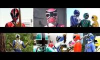 All Power Rangers Samurai With Season 18 / Episodes 1, 2, 10, 13, 14, & 16 Played At The Same Time