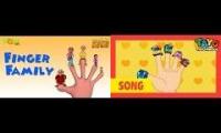 Finger Family Nursery Rhymes Tayo the Little Bus vs Motu Patlu