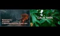 Thumbnail of Flautist rain mashup for sleep
