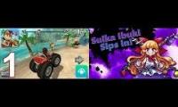 Thumbnail of Beach Buggy Racing VS Super Smash Bros Crusade