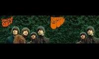 Rubber Soul but its only bass and drums and rubber soul but its only vocals
