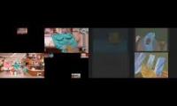Thumbnail of (Remake/Take 2) Gumball vs SpongeBob Sparta QuadParison 2 (Comparison #2)