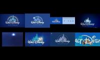 Disney logos old at same time