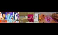Thumbnail of Rainbow Dash Twilight Sparkle & Sunset Shimmer Vs Dark Norovirus Bowser Vs Lightning Mcqueen