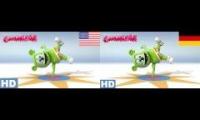 gummy bear mashup Germen and English part 4