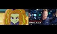 My Little Pony Equestria Girls Hunter Killer Tralier Style