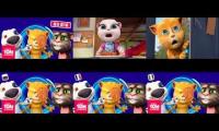 Kids Again - Talking Tom & Friends Played 6 Languages