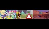 Thumbnail of Rainbow Dash Applejack Fluttershy & Rarity Vs Dark Spark Bowser Vs Lightning Mcqueen