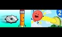 BFDI 17 and II 2 in real time?