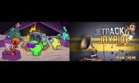 Among Us - 1 Hour Dance Rave With Jetpack Joyride Theme