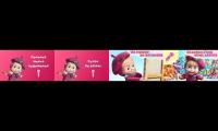 masha and the bear paint song multilanguage