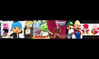 Thumbnail of 3 dancing cartoons mashups