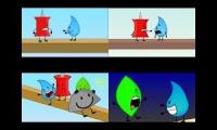 Battle For Dream Island Episode 1 Alternate Ending Quadparison