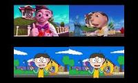 Lazytown The Mine Song Quadparsion