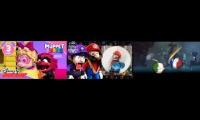 Thumbnail of 3 attacking cartoons mashups