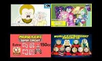 Regular Show Equestria Girls Mario Kart Super Circuit Mushroom Cup & ThomasToyTrains