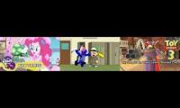 Thumbnail of Pinkie Pie Vs Dark Boomerang Bro Vs Zurg