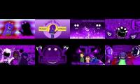 Thumbnail of the first 8 alphabetical barney errors in the series (season 1)