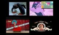 Thumbnail of Sparta Remix Quadparison (Pingu, TAWOG, MLP and MGM)
