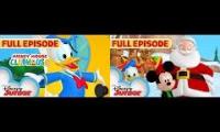2 Mickey Mouse Club Houses at the same time.