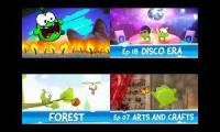 Om nom up to faster 4 vids
