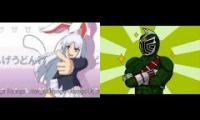 Thumbnail of Overdrive Side-By-Side Comparison Touhou & Kamen Rider