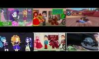 Thumbnail of Rarity Sunset Shimmer Dark Battra Bowser Sheriff Vs The Dazzlings Dark Strawberry Bowser Chick Hicks
