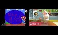 Mario Booba Cartoon Kids
