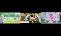 Komugi Inukai, Luan Loud and Pinkie Pie Crying
