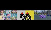 Thumbnail of The Rainbooms Vs Dark Oreo Koopa And Dark Golden Oreo Koopa Vs Rusteze Racing Center Mcqueen