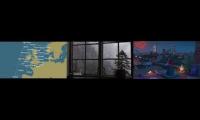 rainy shipping forecast lofi