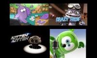 Fera Animation Crazy Frog Scatman Cat and Gummy Bear