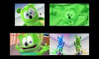 5 gummy bear full but the English is US