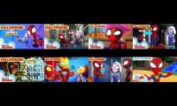 All 8 Spidey and his Amazing Friends