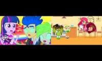 Strawberry Shortcake And My Little Pony Equestria Girls 2Parsion