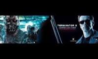 Thumbnail of Terminator salvation final fight with classic terminator two theme