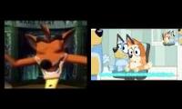 Thumbnail of Crash Bandicoot VS Bluey Sparta Remix