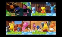 The Backyardigans 80 Episodes at once Quadparison 2