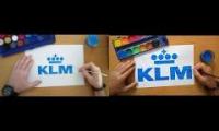 Thumbnail of How to draw KLM Logos