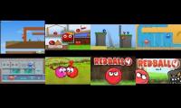 Thumbnail of All red ball games played at once part 1