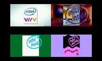 Intel Logo History Quadparison 1/4